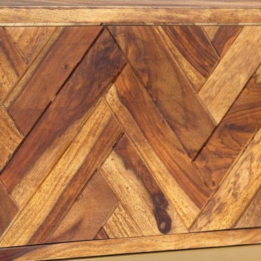 vidaXL Έπιπλο Τηλεόρασης 140x30x45cm από Μασίφ Ξύλο Ακακίας