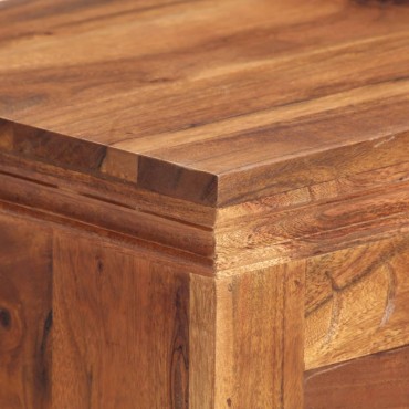 vidaXL Ντουλάπι / Ψηλός Μπουφές 63x30x75cm Μασίφ Ξύλο Ακακίας 1 τεμ.