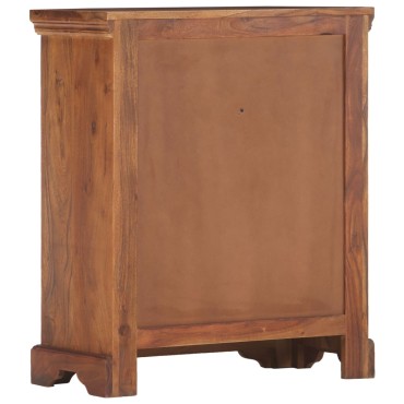 vidaXL Ντουλάπι / Ψηλός Μπουφές 63x30x75cm Μασίφ Ξύλο Ακακίας 1 τεμ.