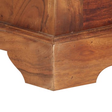 vidaXL Ντουλάπι / Ψηλός Μπουφές 63x30x75cm Μασίφ Ξύλο Ακακίας 1 τεμ.