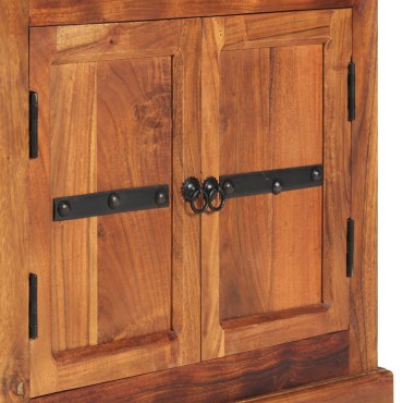 vidaXL Ντουλάπι / Ψηλός Μπουφές 63x30x75cm Μασίφ Ξύλο Ακακίας 1 τεμ.