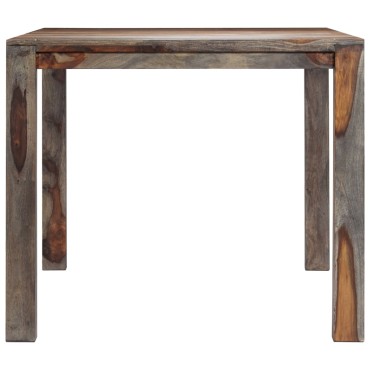 vidaXL Τραπεζαρία Γκρι 180x90x76cm από Μασίφ Ξύλο Sheesham 1 τεμ.