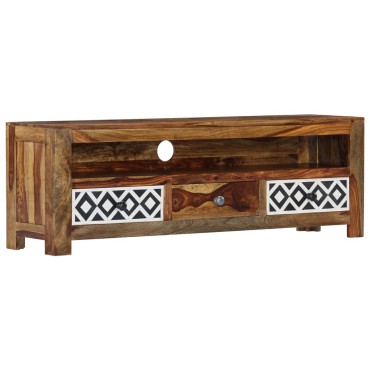 vidaXL Έπιπλο Τηλεόρασης 120x30x40cm από Μασίφ Ξύλο Ακακίας