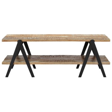 vidaXL Τραπεζάκι Σαλονιού 115x60x40cm από Μασίφ Ανακυκλωμένο Ξύλο 1 τεμ.