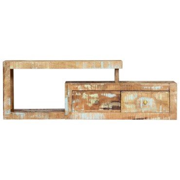 vidaXL Έπιπλο Τηλεόρασης 120x30x40cm από Μασίφ Ανακυκλωμένο Ξύλο