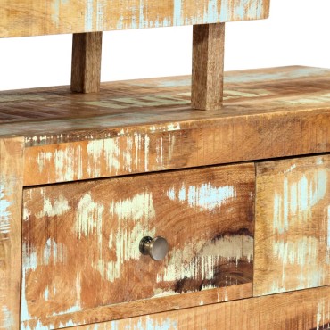 vidaXL Έπιπλο Τηλεόρασης 120x30x40cm από Μασίφ Ανακυκλωμένο Ξύλο