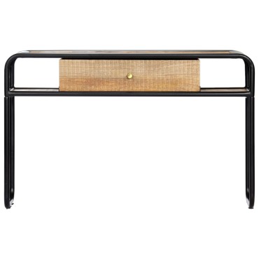 vidaXL Τραπέζι Κονσόλα 118x30x75cm από Μασίφ Ξύλο Μάνγκο 1 τεμ.
