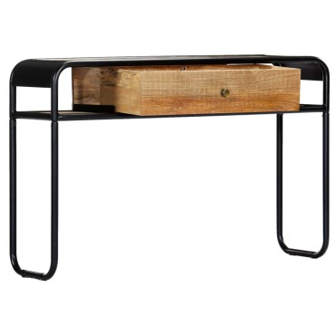 vidaXL Τραπέζι Κονσόλα 118x30x75cm από Μασίφ Ξύλο Μάνγκο 1 τεμ.
