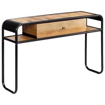 vidaXL Τραπέζι Κονσόλα 118x30x75cm από Μασίφ Ξύλο Μάνγκο 1 τεμ.