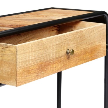 vidaXL Τραπέζι Κονσόλα 118x30x75cm από Μασίφ Ξύλο Μάνγκο 1 τεμ.