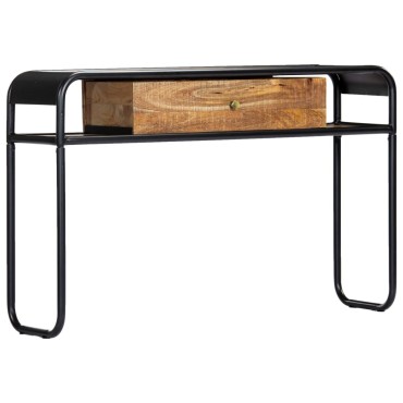 vidaXL Τραπέζι Κονσόλα 118x30x75cm από Μασίφ Ξύλο Μάνγκο 1 τεμ.