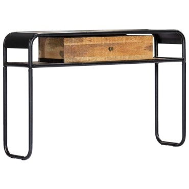 vidaXL Τραπέζι Κονσόλα 118x30x75cm από Μασίφ Ξύλο Μάνγκο 1 τεμ.