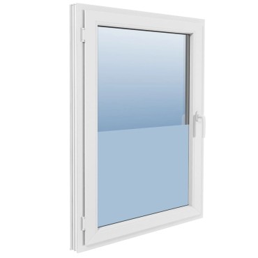 vidaXL Μεμβράνη Παραθύρου Ματ Γκρι 0,9x20 μ. PVC