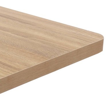 vidaXL Τραπέζι Bistro Ανοιχτό Καφέ 50x50cm από MDF 1 τεμ.