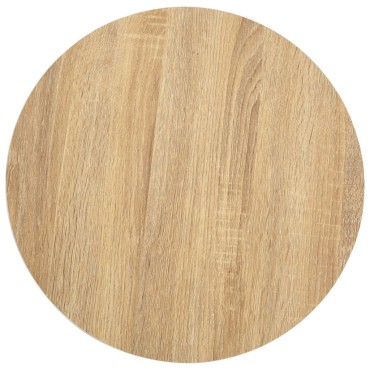 vidaXL Τραπέζι Bistro Ανοιχτό Καφέ από MDF 40x75cm 1 τεμ.