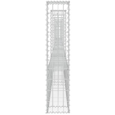 vidaXL Συρματοκιβώτια Στύλοι σε U Σχήμα 8 τεμ. 860x20x100cm Σιδερένια