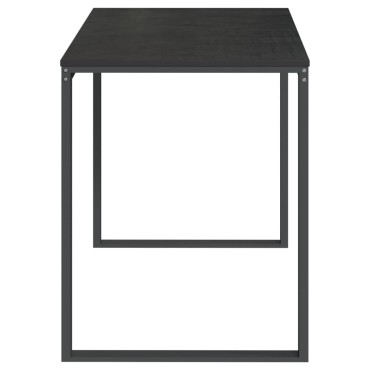 vidaXL Γραφείο Υπολογιστή Μαύρο 110x60x73cm από Μοριοσανίδα 1 τεμ.