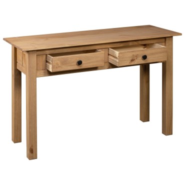 vidaXL Κονσόλα Τραπέζι 110x40x72cm Μασίφ ξύλο πεύκου Σειρά Panama 1 τεμ.