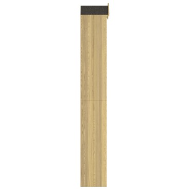 vidaXL Αποθήκη Εργαλείων Κήπου 40x33x222 εκ. Εμποτισμένο Ξύλο Πεύκου