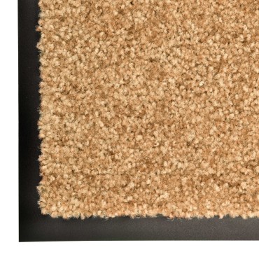 vidaXL Πατάκι Εισόδου Πλενόμενο Κρεμ 120 x 180 εκ.