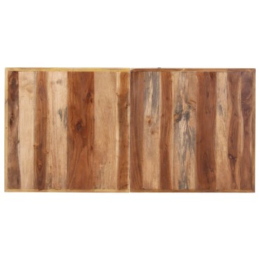 vidaXL Τραπεζαρία 140x70x75cm Μασίφ Ξύλο & Μελί Φινίρισμα 1 τεμ.