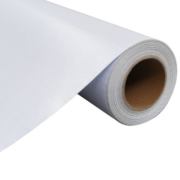 vidaXL Μεμβράνη Παραθύρου Ματ Γκρι 0,9x5 μ. PVC