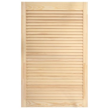 vidaXL Πορτάκια με Περσίδες 4 Τεμ. 99,3x59,4 εκ. από Μασίφ Ξύλο Πεύκου
