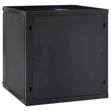 vidaXL Καμπίνα Δικτύου Επιτοίχια 12U 19'' IP20 600 x 600 x 640 χιλ.