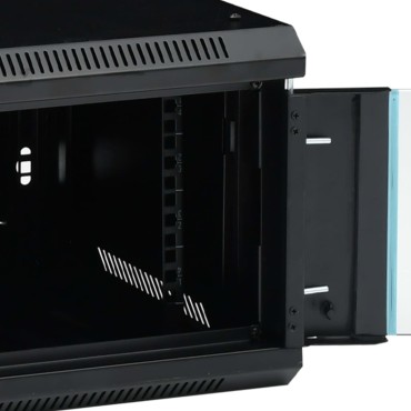 vidaXL Καμπίνα Δικτύου Επιτοίχια 12U 19'' IP20 600 x 600 x 640 χιλ.