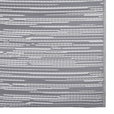 vidaXL Χαλί εξωτερικού χώρου ARAKIL γκρι 190x290 cm PP