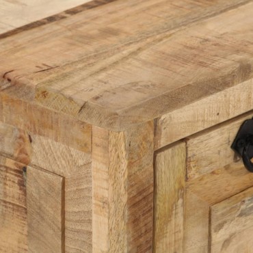 vidaXL Παπουτσοθήκη 85x40x45cm από Μασίφ Ξύλο Μάνγκο 1 τεμ.