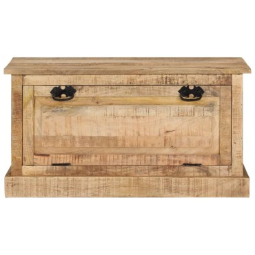 vidaXL Παπουτσοθήκη 85x40x45cm από Μασίφ Ξύλο Μάνγκο 1 τεμ.