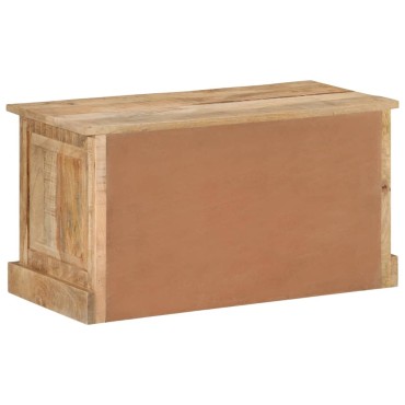 vidaXL Παπουτσοθήκη 85x40x45cm από Μασίφ Ξύλο Μάνγκο 1 τεμ.