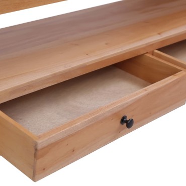 vidaXL Έπιπλο Τηλεόρασης 115x30x40cm από Μασίφ Μαόνι