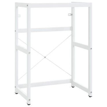 vidaXL Έπιπλο Μπάνιου Λευκό 59x38x83cm Σιδερένιο 1 τεμ.