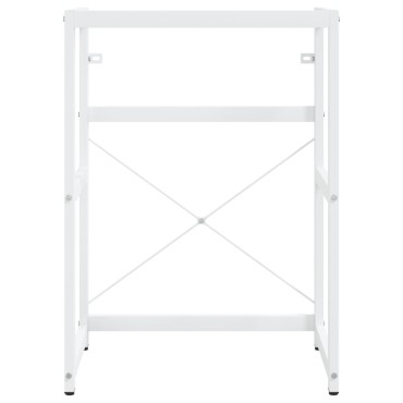 vidaXL Έπιπλο Μπάνιου Λευκό 59x38x83cm Σιδερένιο 1 τεμ.