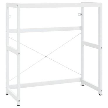 vidaXL Έπιπλο Μπάνιου Λευκό 79x38x83cm Σιδερένιο 1 τεμ.