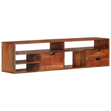 vidaXL Έπιπλο Τηλεόρασης 140x30x35cm από Μασίφ Ξύλο Ακακίας