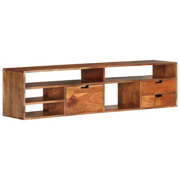 vidaXL Έπιπλο Τηλεόρασης 140x30x35cm από Μασίφ Ξύλο Ακακίας