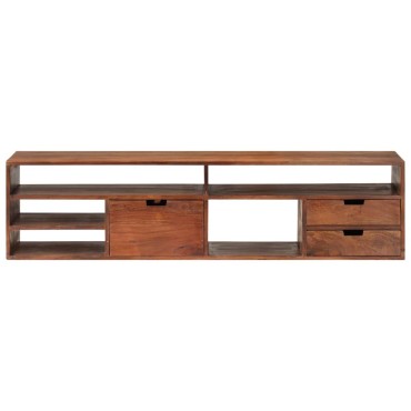 vidaXL Έπιπλο Τηλεόρασης 140x30x35cm από Μασίφ Ξύλο Ακακίας