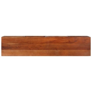 vidaXL Έπιπλο Τηλεόρασης 140x30x35cm από Μασίφ Ξύλο Ακακίας