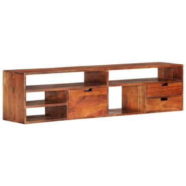 vidaXL Έπιπλο Τηλεόρασης 140x30x35cm από Μασίφ Ξύλο Ακακίας
