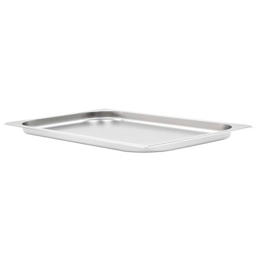 vidaXL Λεκάνες Gastronorm 4 τεμ. GN 1/1 20 χιλ. από Ανοξείδωτο Ατσάλι