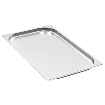 vidaXL Λεκάνες Gastronorm 4 τεμ. GN 1/1 20 χιλ. από Ανοξείδωτο Ατσάλι