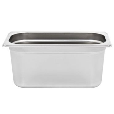 vidaXL Λεκάνες Gastronorm 4 τεμ. GN 1/3 150 χιλ. από Ανοξείδωτο Ατσάλι