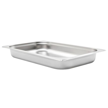 vidaXL Λεκάνες Gastronorm 4 τεμ. GN 1/1 65 χιλ. από Ανοξείδωτο Ατσάλι