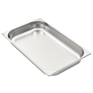 vidaXL Λεκάνες Gastronorm 4 τεμ. GN 1/1 65 χιλ. από Ανοξείδωτο Ατσάλι