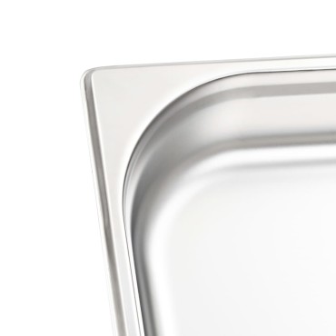 vidaXL Λεκάνες Gastronorm 4 τεμ. GN 1/1 65 χιλ. από Ανοξείδωτο Ατσάλι