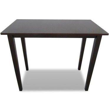 vidaXL Τραπέζι Μπαρ Καφέ Ξύλινο 110x60x90,8cm 1 τεμ.