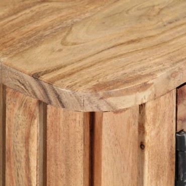 vidaXL Έπιπλο Τηλεόρασης 130x30x45cm από Μασίφ Ξύλο Ακακίας